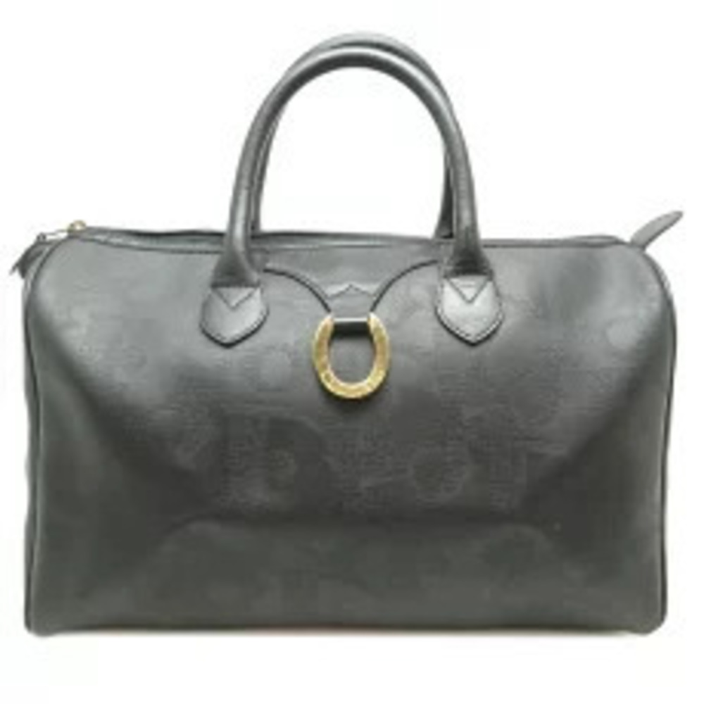 Christian Dior Trotter Boston Bag Black